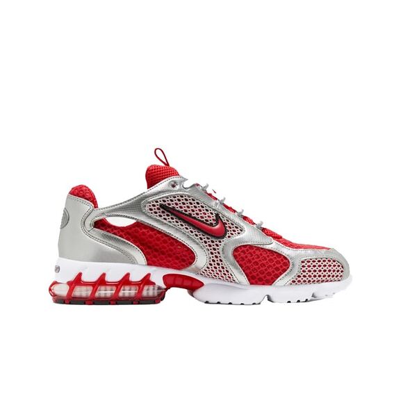 Nike Zoom Spiridon Caged 2 Varsity Red Basketball Sneakers Varsity Red Mens Red